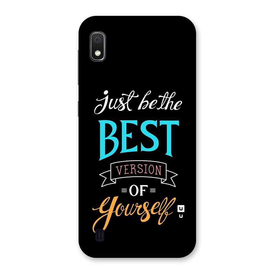 Your Best Version Back Case for Galaxy A10