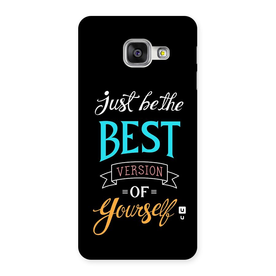 Your Best Version Back Case for Galaxy A3 (2016)