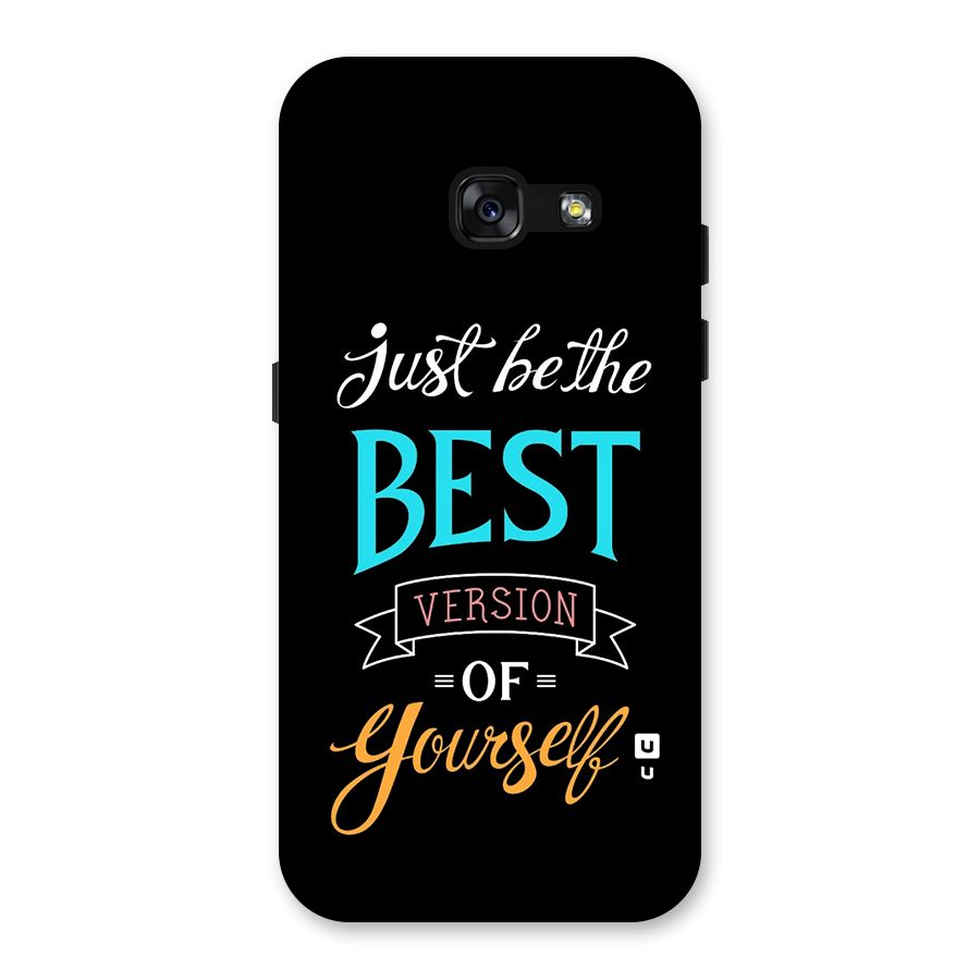 Your Best Version Back Case for Galaxy A3 (2017)