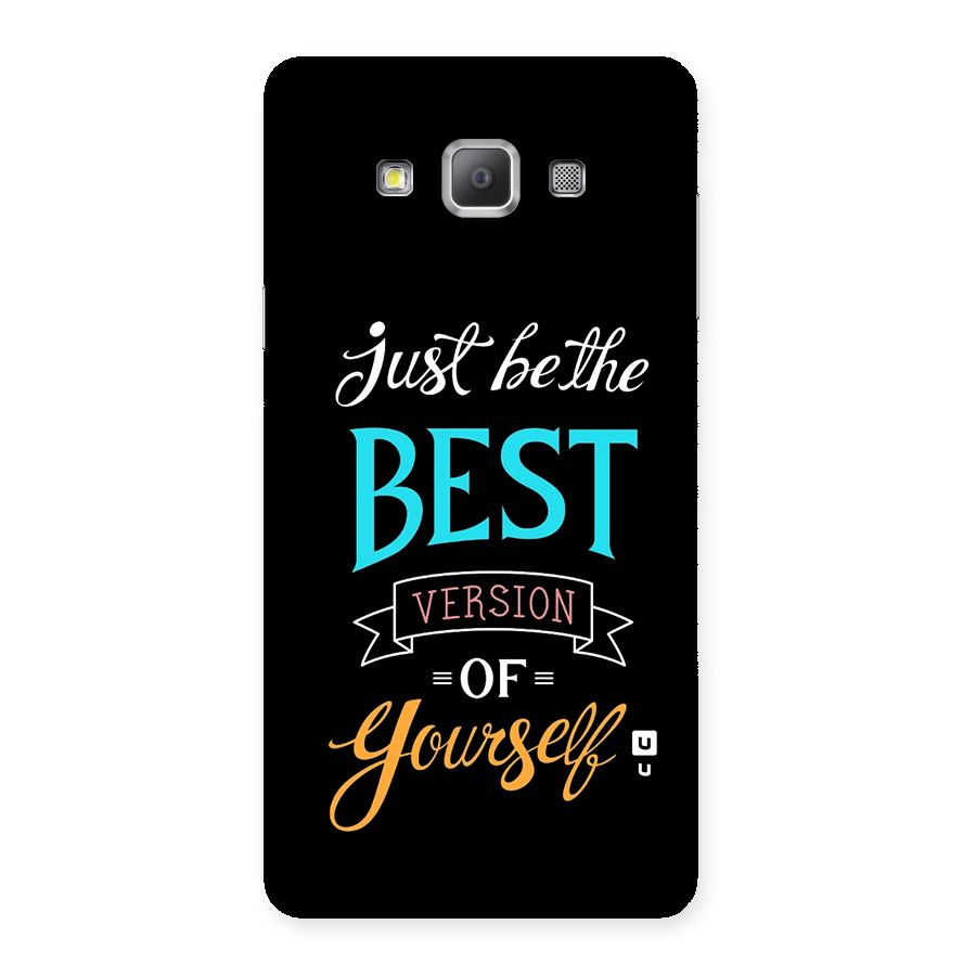 Your Best Version Back Case for Galaxy A7