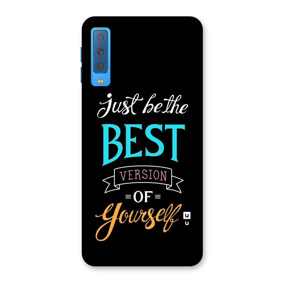 Your Best Version Back Case for Galaxy A7 (2018)
