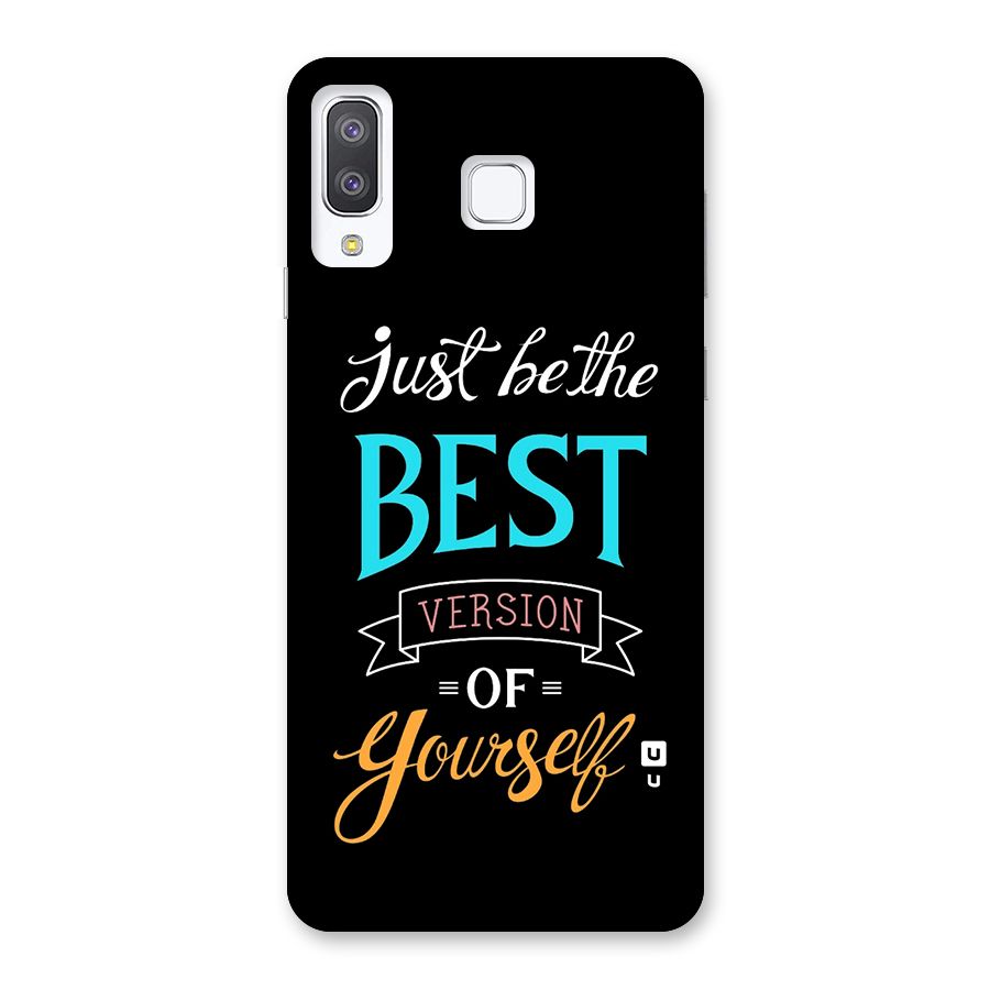 Your Best Version Back Case for Galaxy A8 Star