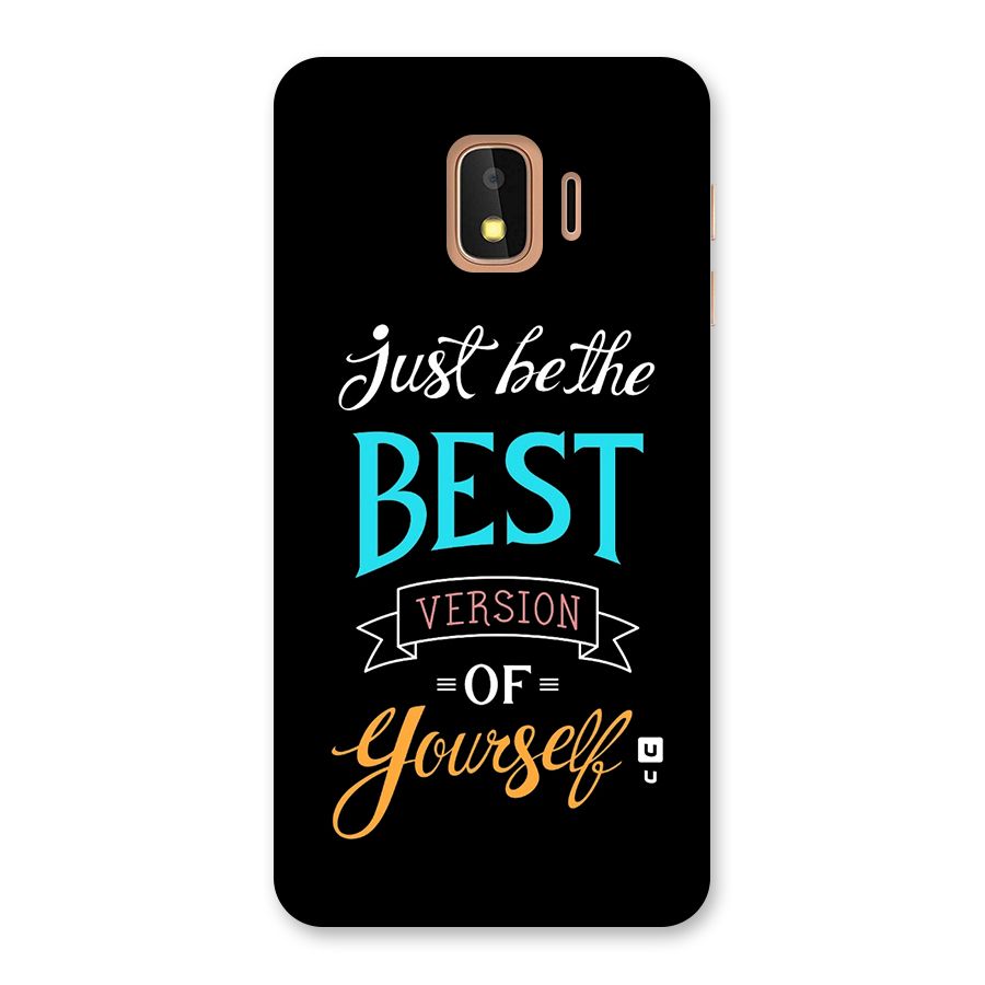 Your Best Version Back Case for Galaxy J2 Core