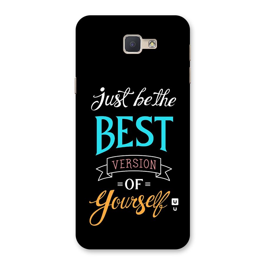 Your Best Version Back Case for Galaxy J5 Prime