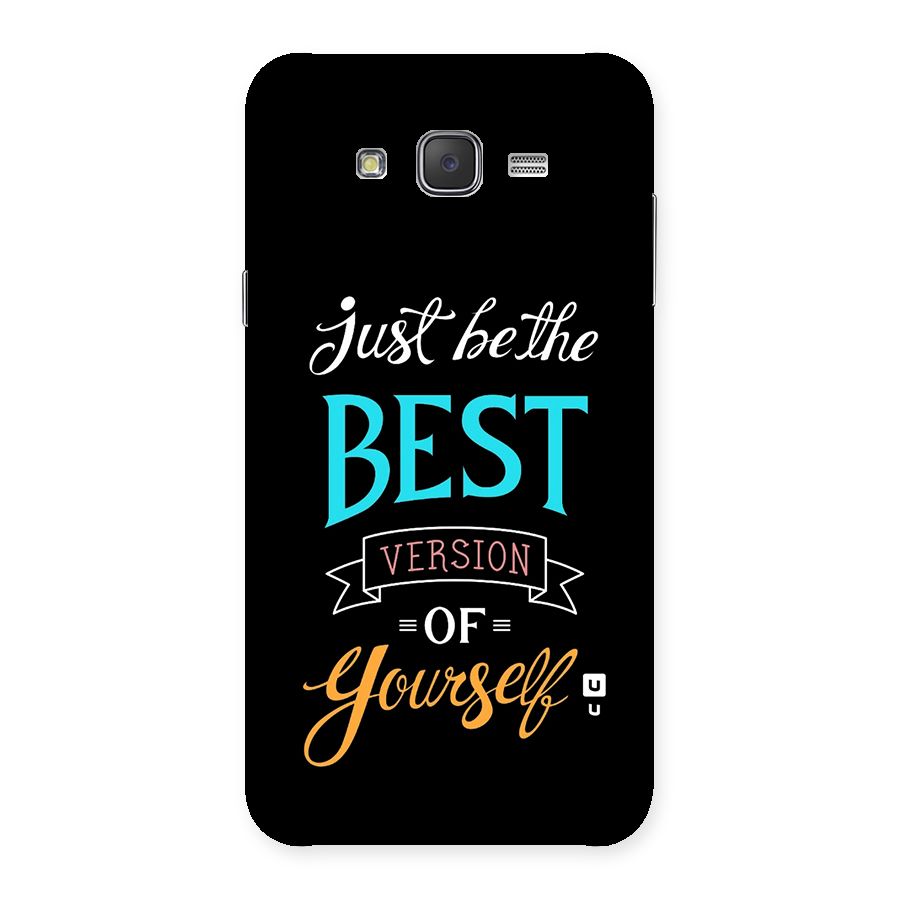 Your Best Version Back Case for Galaxy J7