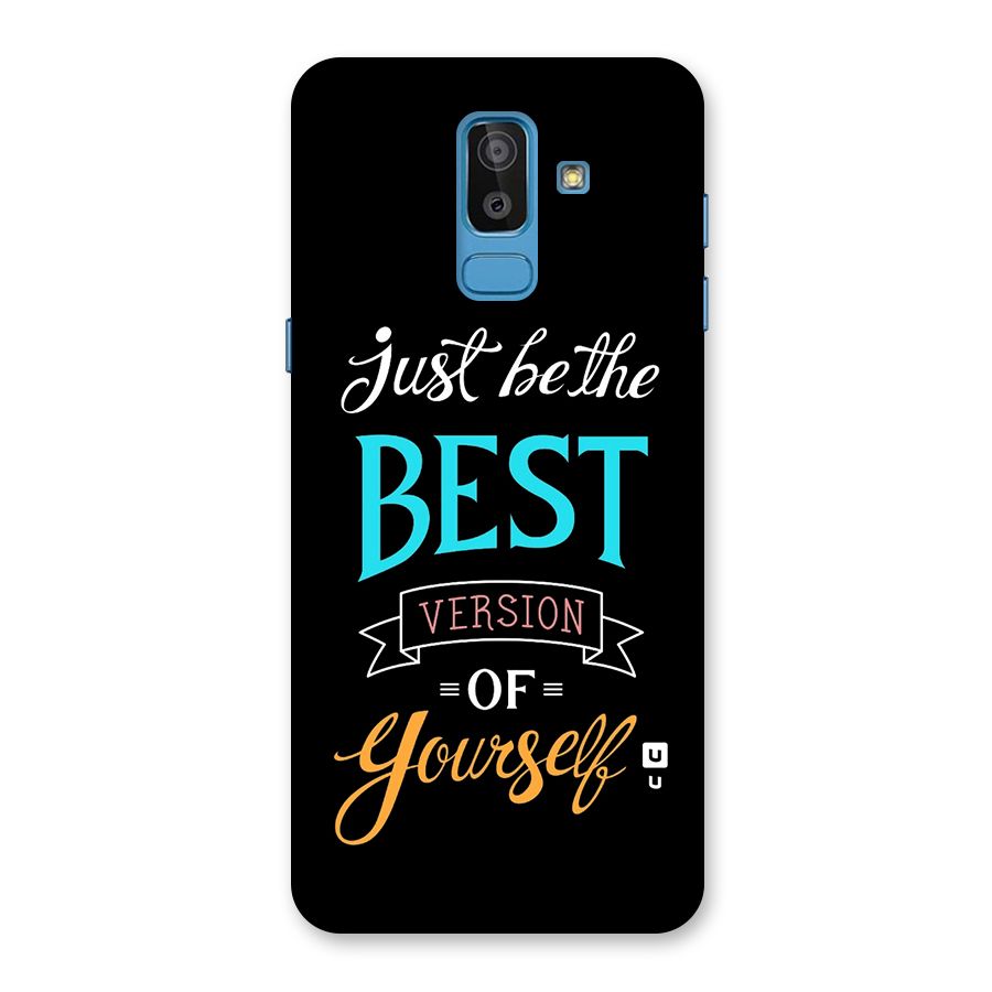 Your Best Version Back Case for Galaxy J8