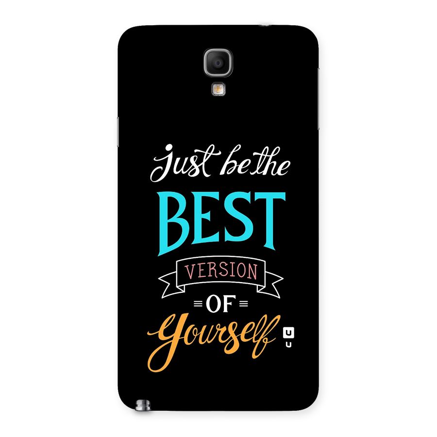 Your Best Version Back Case for Galaxy Note 3 Neo