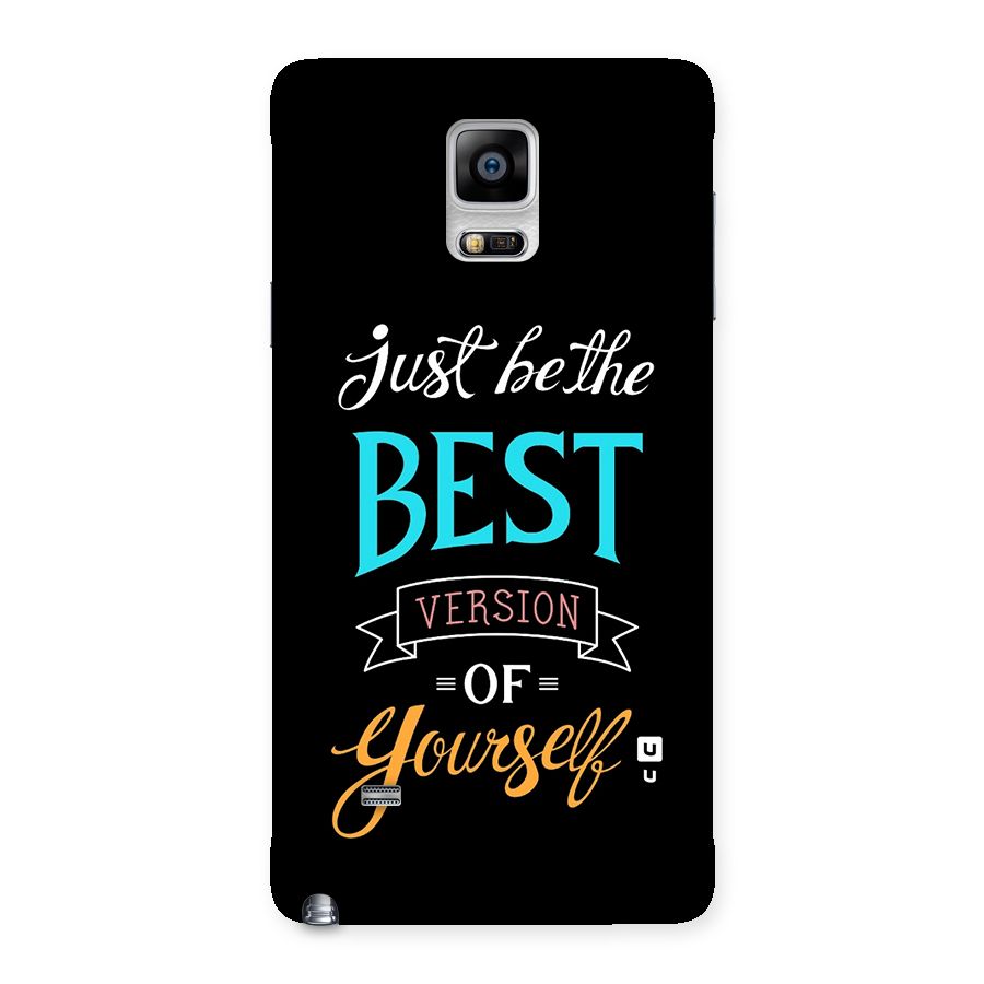 Your Best Version Back Case for Galaxy Note 4