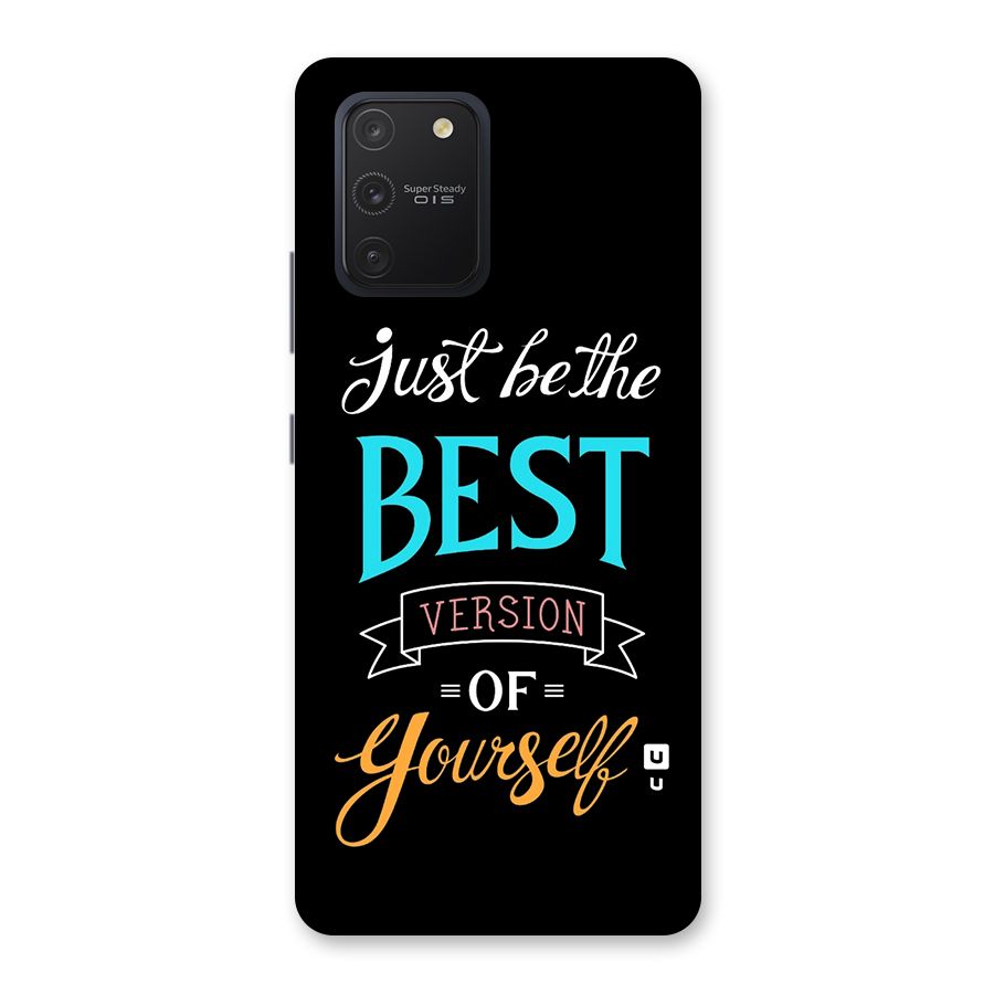 Your Best Version Back Case for Galaxy S10 Lite