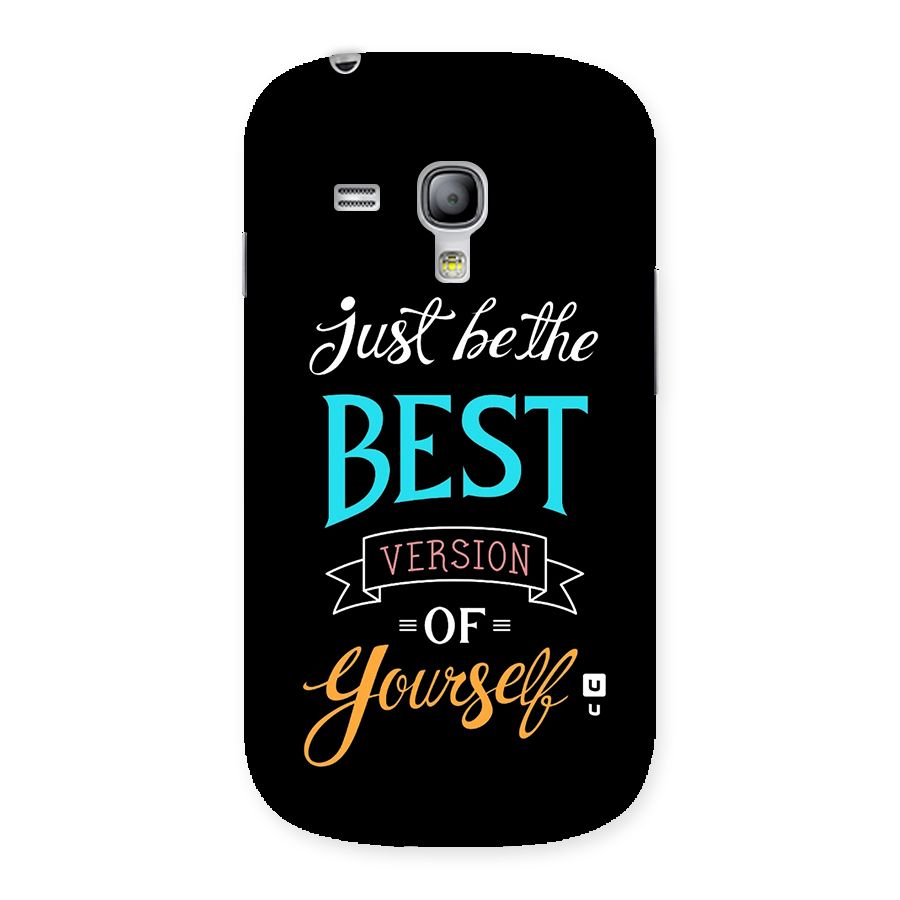 Your Best Version Back Case for Galaxy S3 Mini