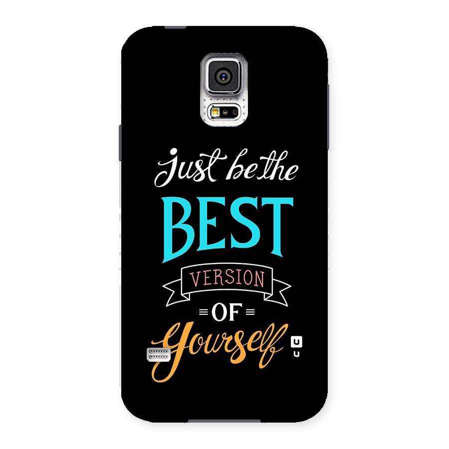 Your Best Version Back Case for Galaxy S5