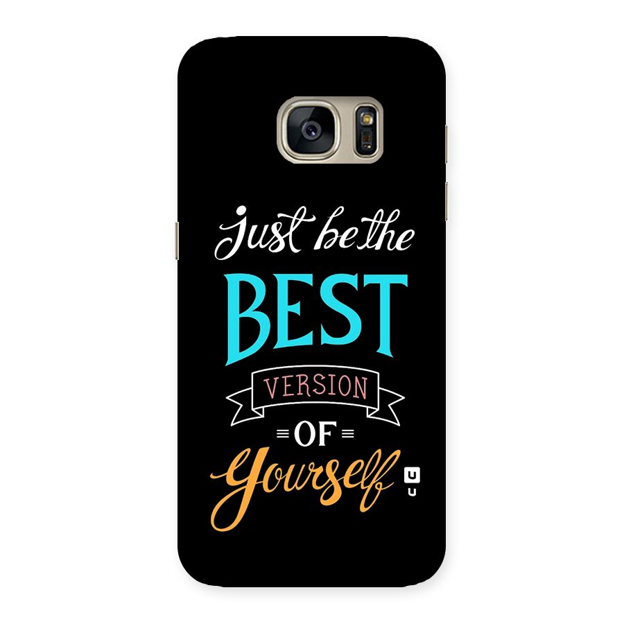Your Best Version Back Case for Galaxy S7