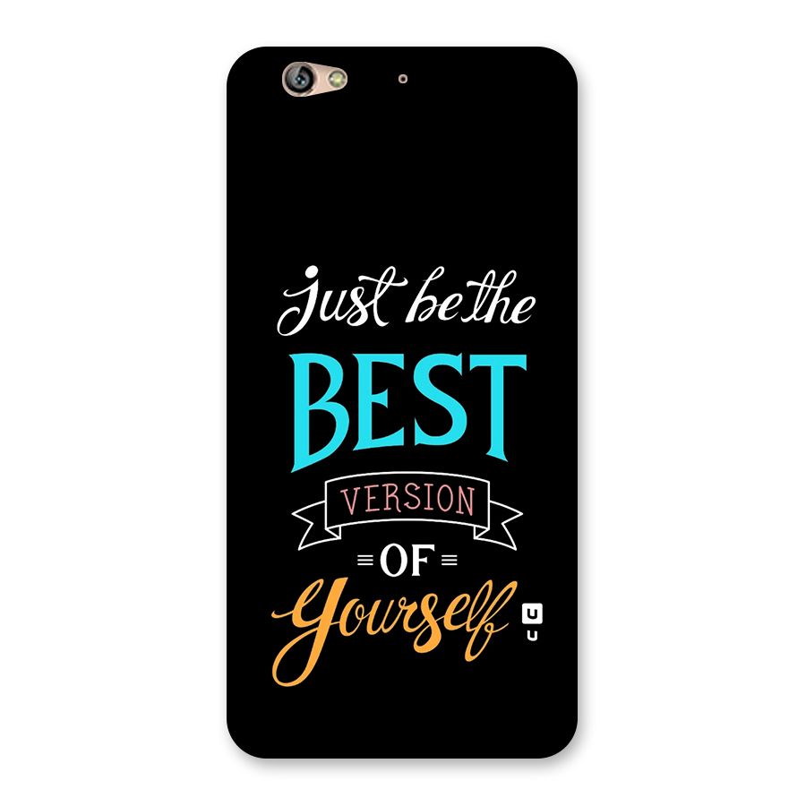 Your Best Version Back Case for Gionee S6
