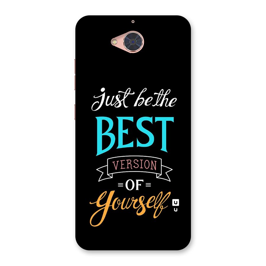 Your Best Version Back Case for Gionee S6 Pro