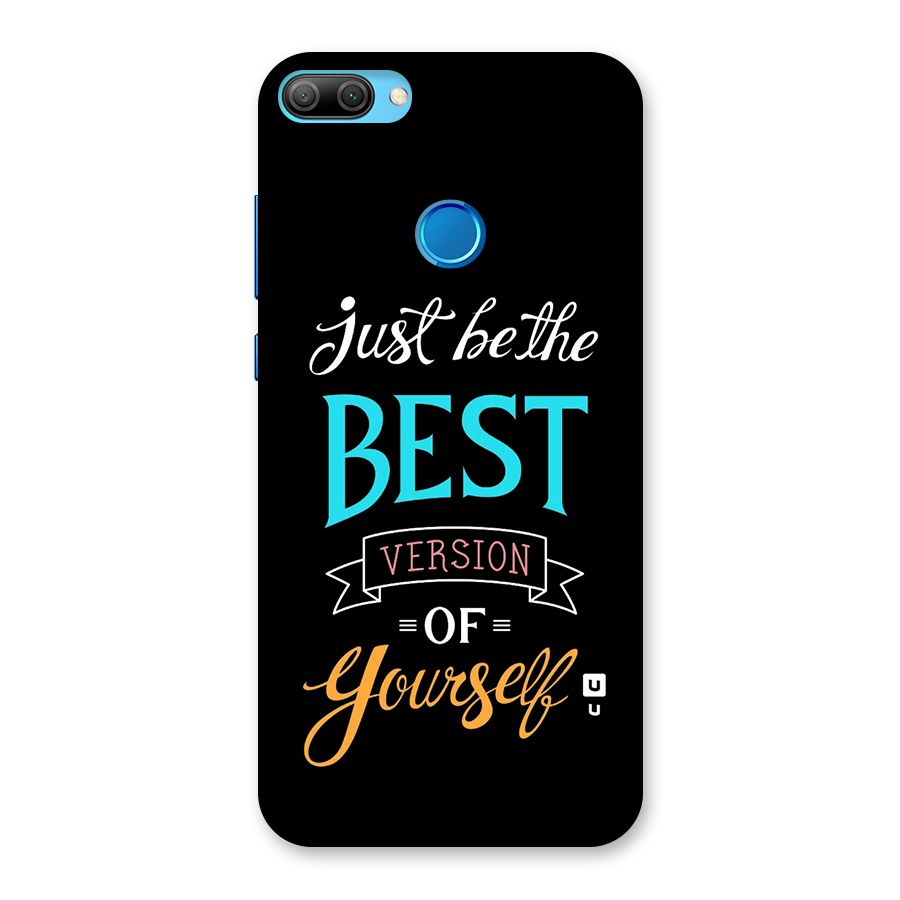 Your Best Version Back Case for Honor 9N