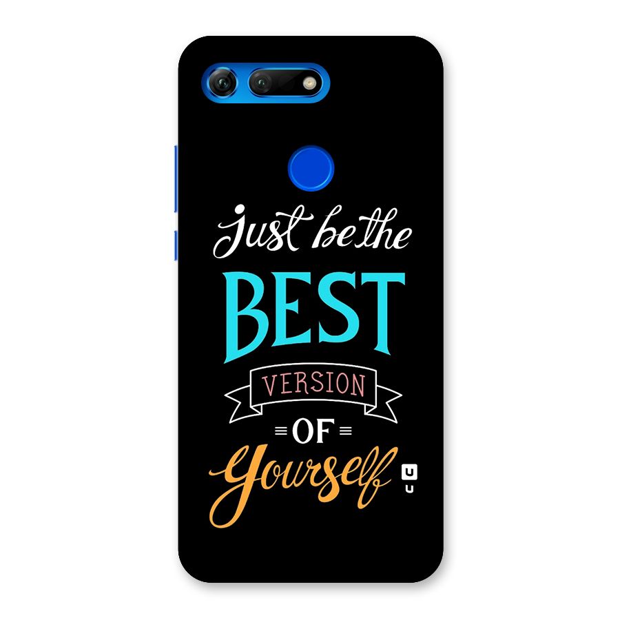 Your Best Version Back Case for Honor View 20