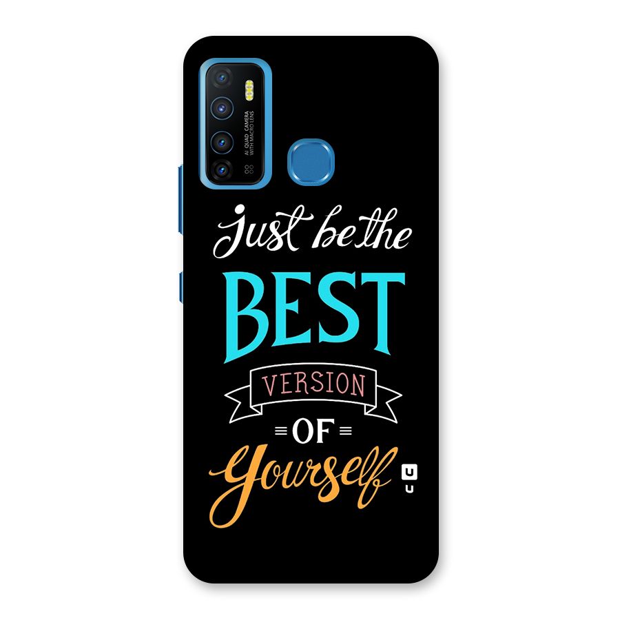 Your Best Version Back Case for Infinix Hot 9