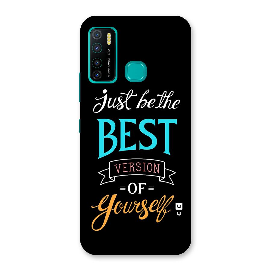 Your Best Version Back Case for Infinix Hot 9 Pro