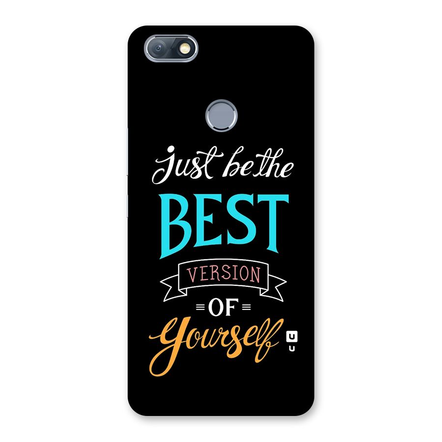 Your Best Version Back Case for Infinix Note 5