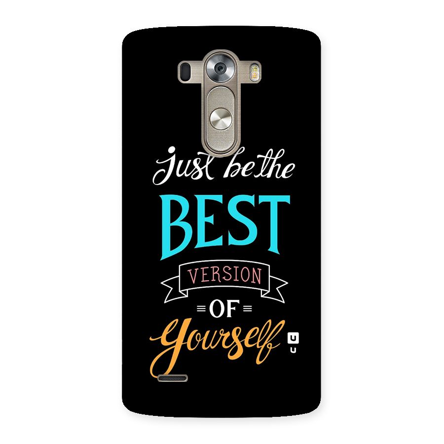 Your Best Version Back Case for LG G3