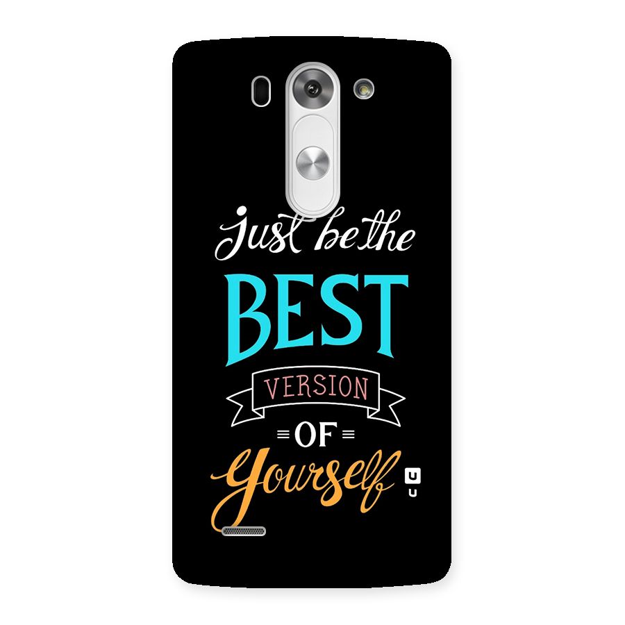 Your Best Version Back Case for LG G3 Mini