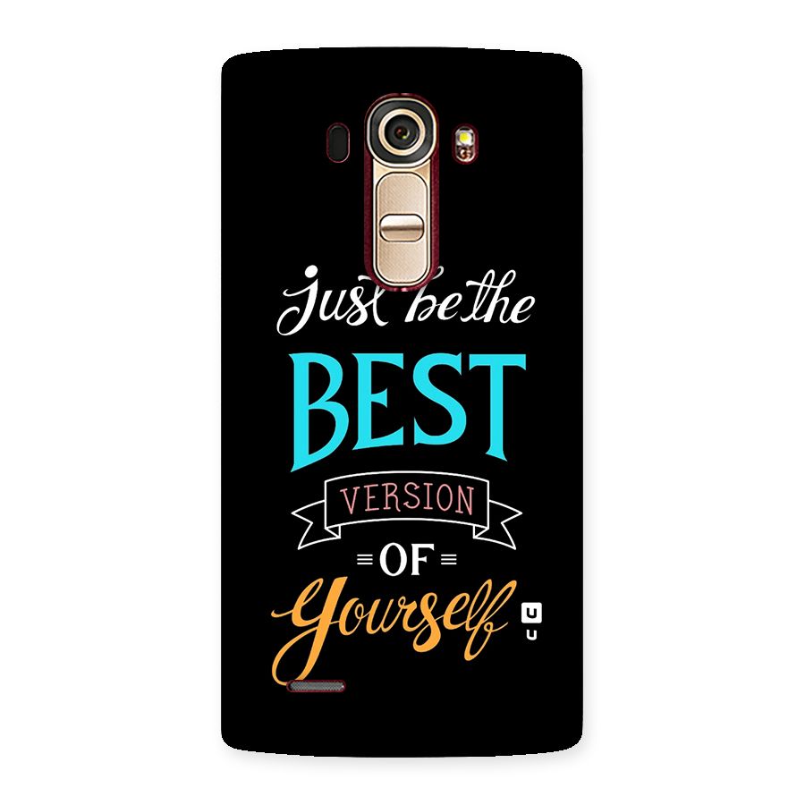 Your Best Version Back Case for LG G4