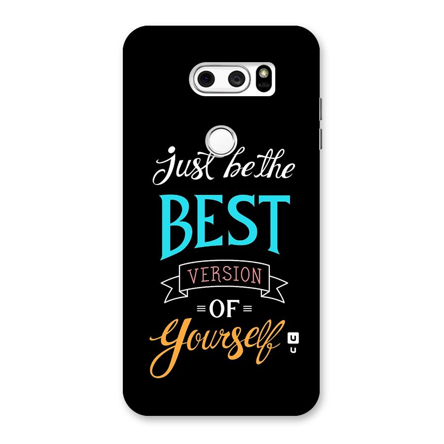 Your Best Version Back Case for LG V30