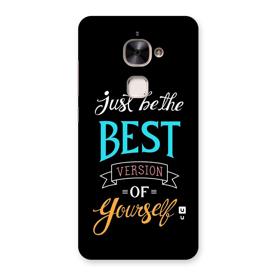 Your Best Version Back Case for Le 2