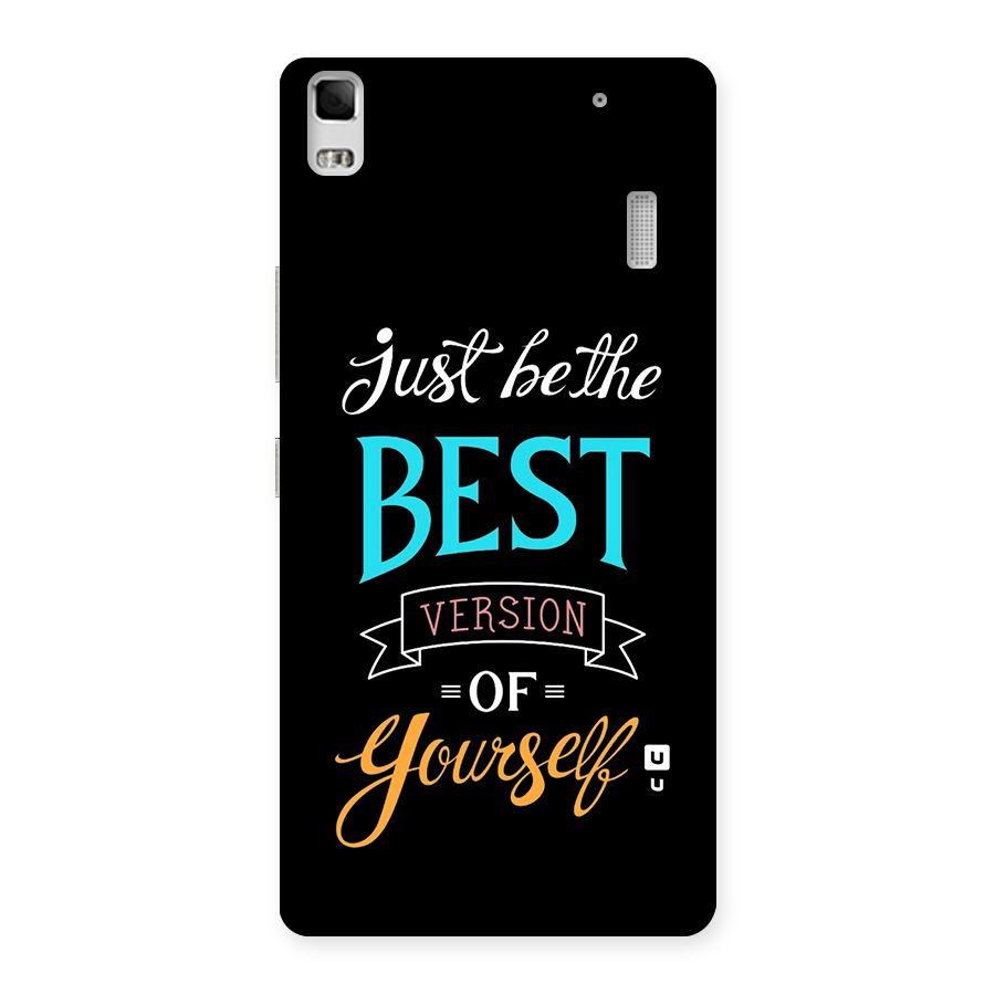 Your Best Version Back Case for Lenovo K3 Note