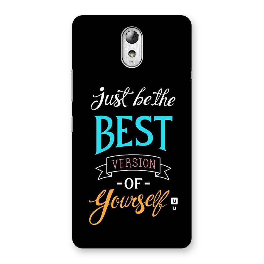 Your Best Version Back Case for Lenovo Vibe P1M