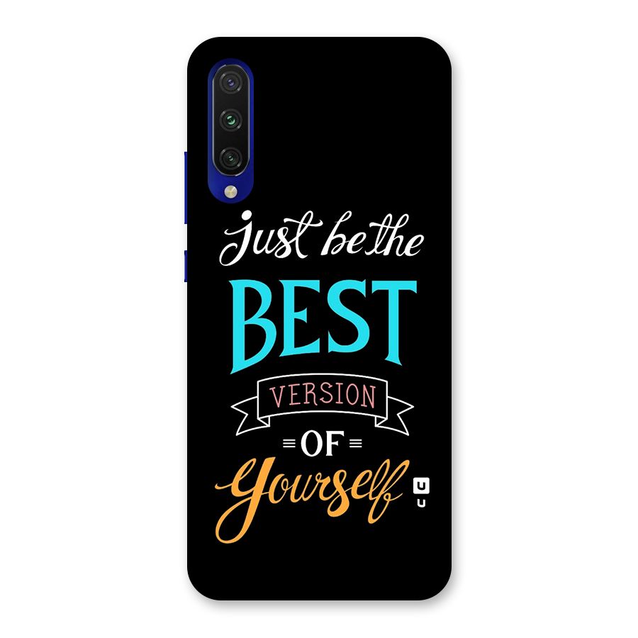 Your Best Version Back Case for Mi A3