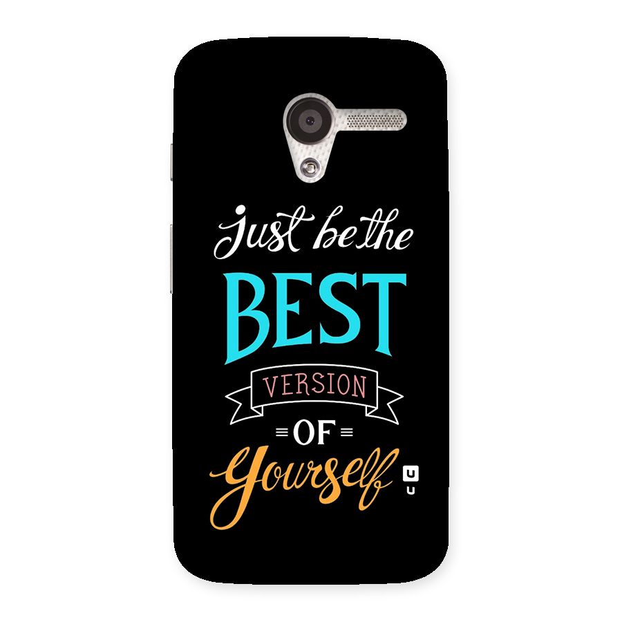 Your Best Version Back Case for Moto X