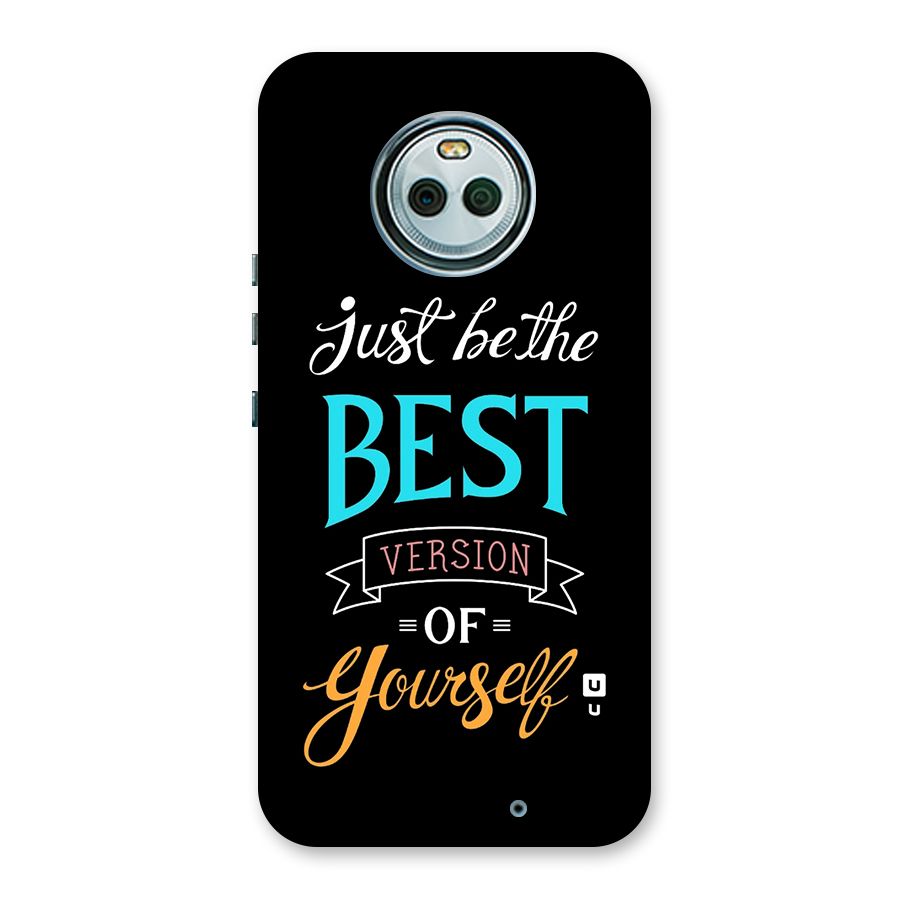 Your Best Version Back Case for Moto X4