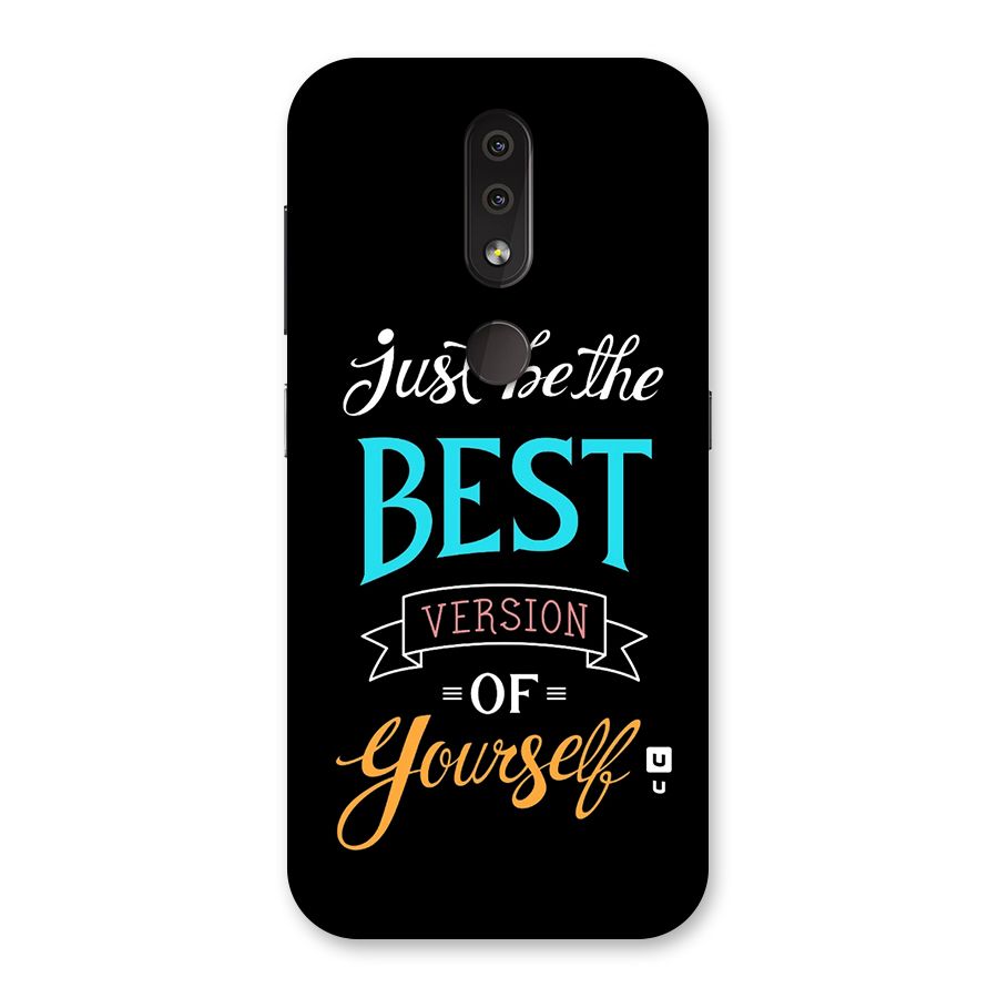 Your Best Version Back Case for Nokia 4.2