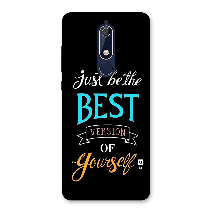 Your Best Version Back Case for Nokia 5.1