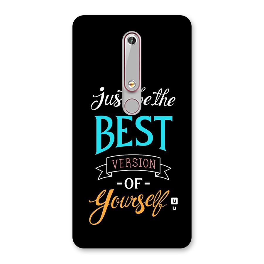 Your Best Version Back Case for Nokia 6.1