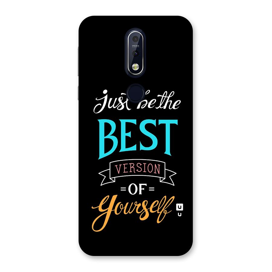 Your Best Version Back Case for Nokia 7.1