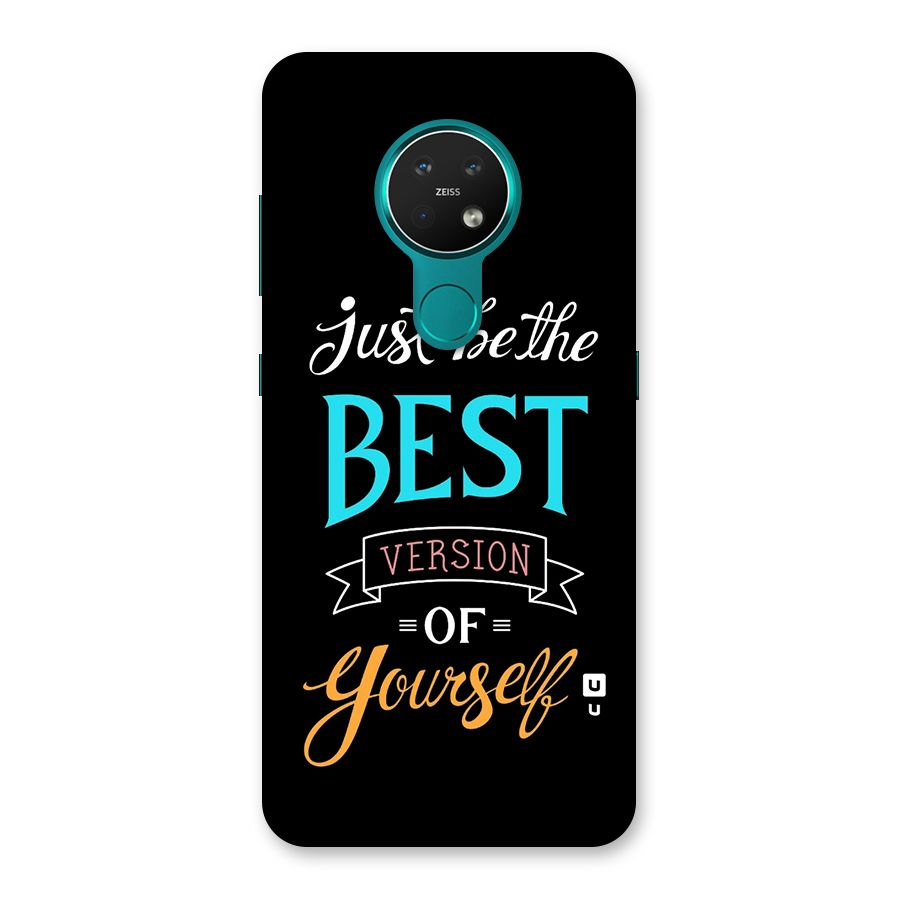 Your Best Version Back Case for Nokia 7.2