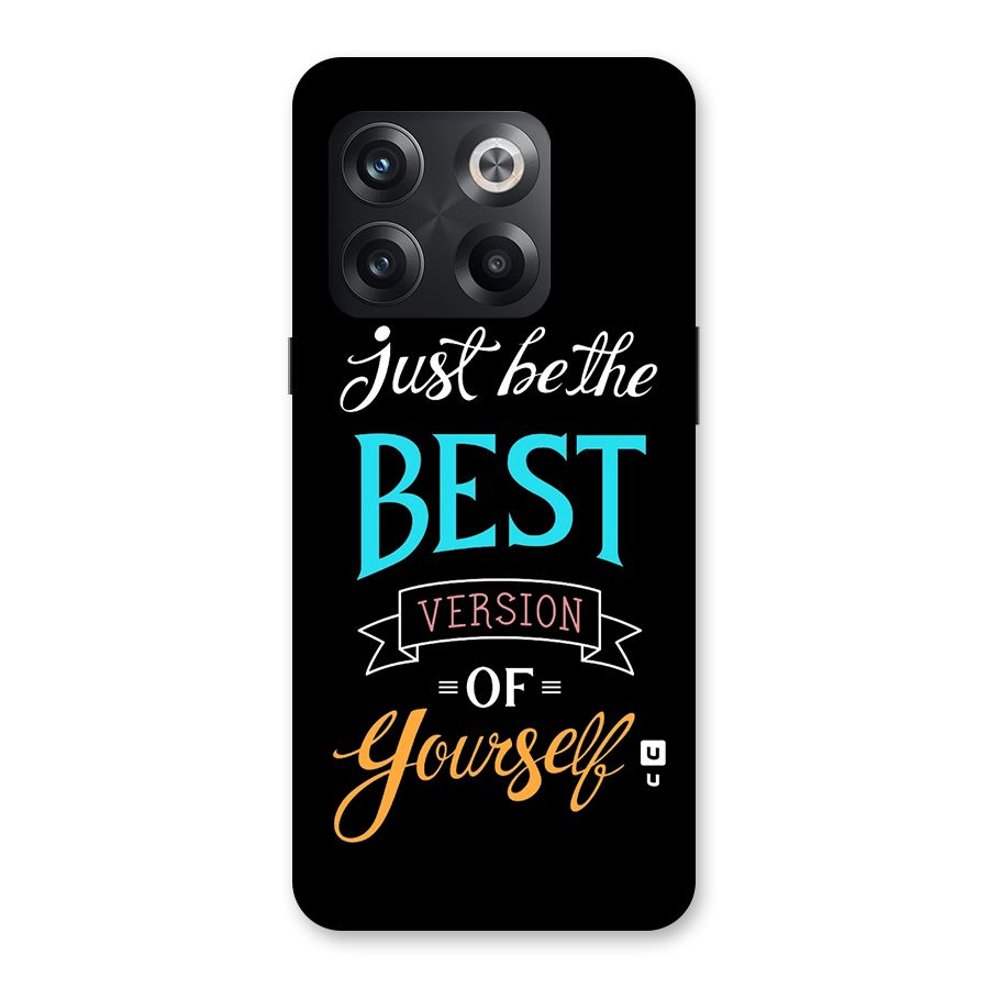 Your Best Version Back Case for OnePlus 10T