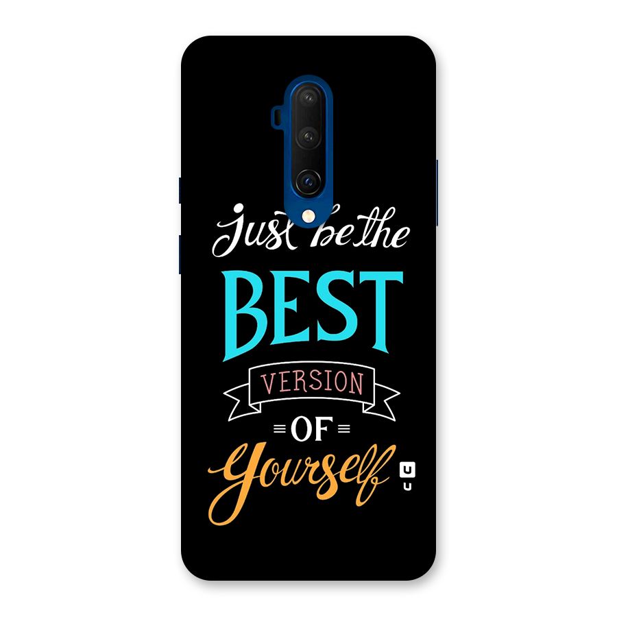 Your Best Version Back Case for OnePlus 7T Pro