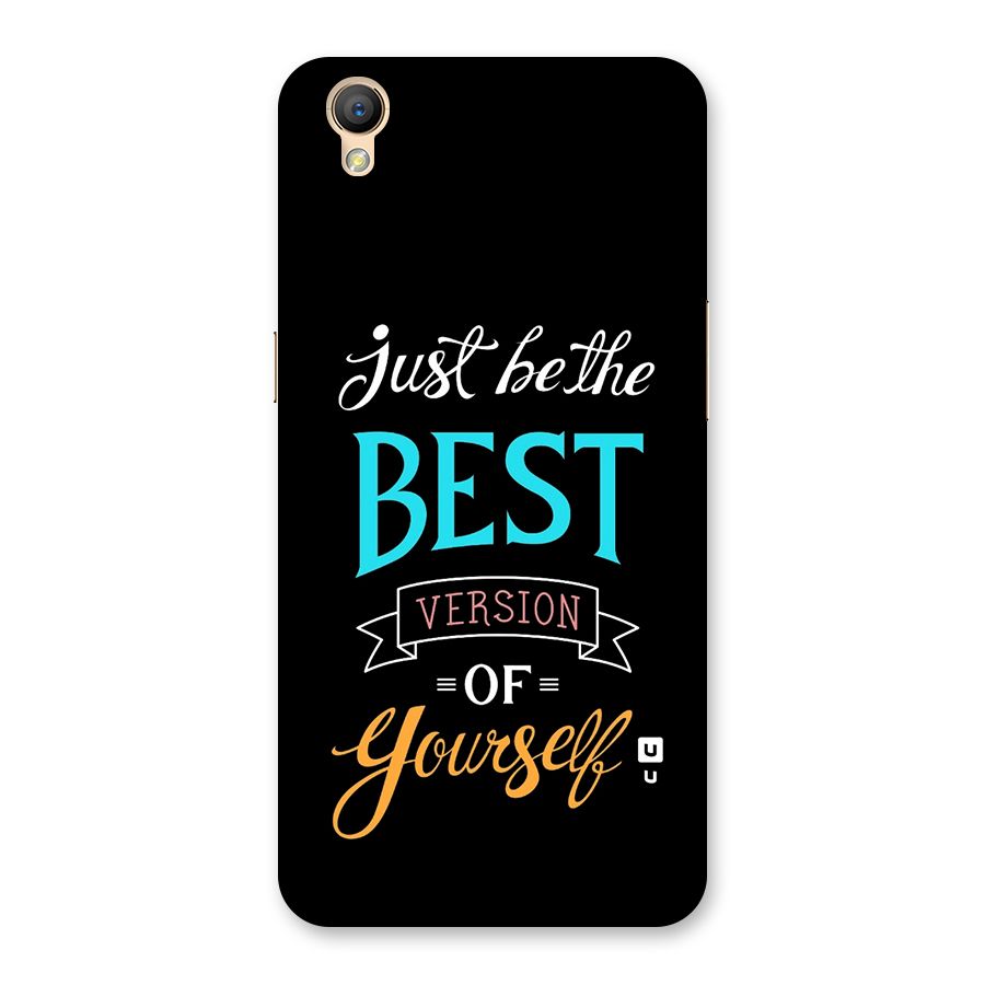 Your Best Version Back Case for Oppo A37