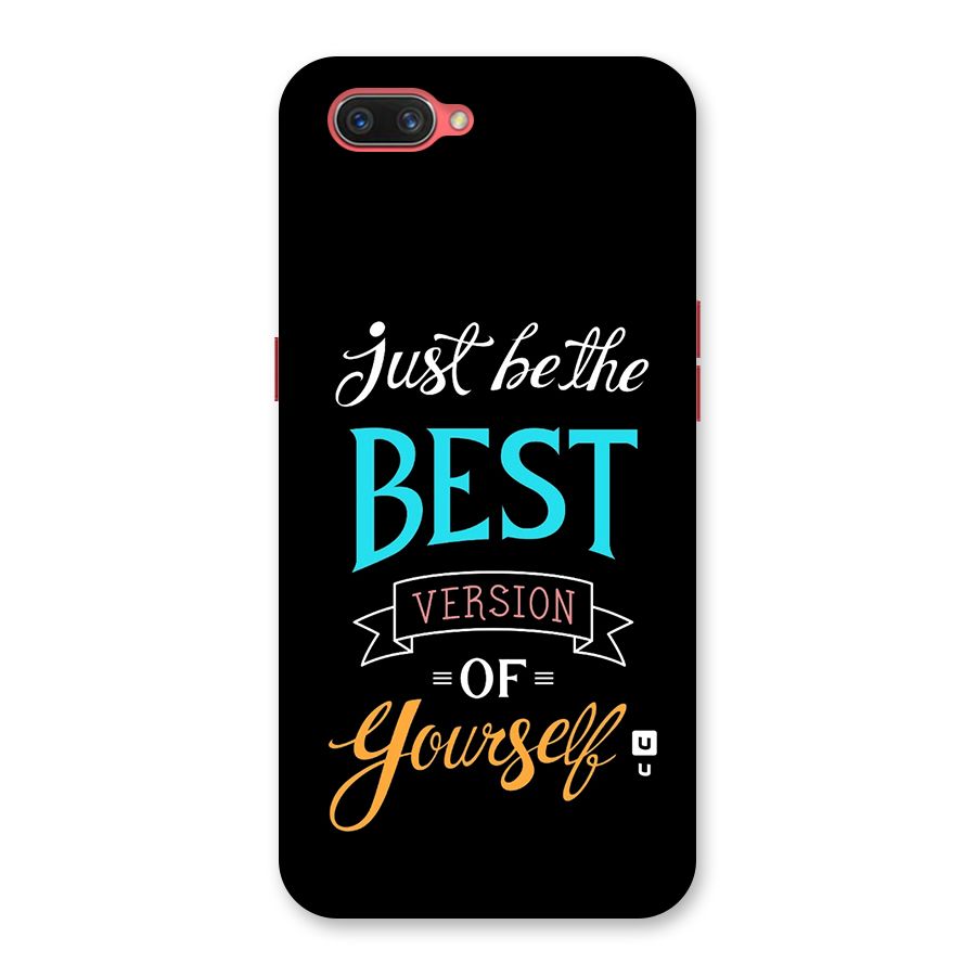 Your Best Version Back Case for Oppo A3s