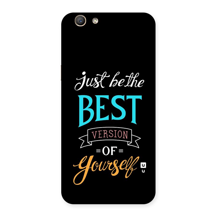 Your Best Version Back Case for Oppo A59