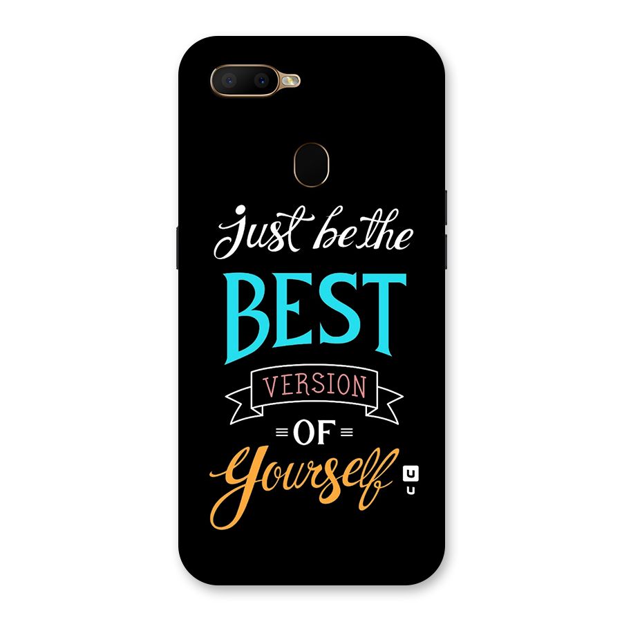 Your Best Version Back Case for Oppo A5s