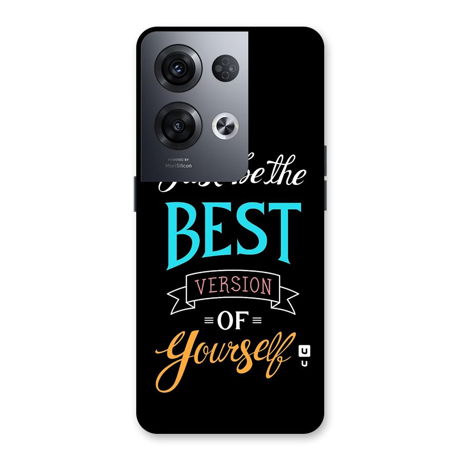 Your Best Version Back Case for Oppo Reno8 Pro 5G
