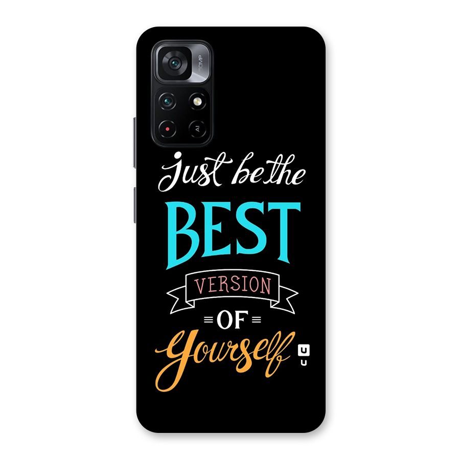 Your Best Version Back Case for Poco M4 Pro 5G