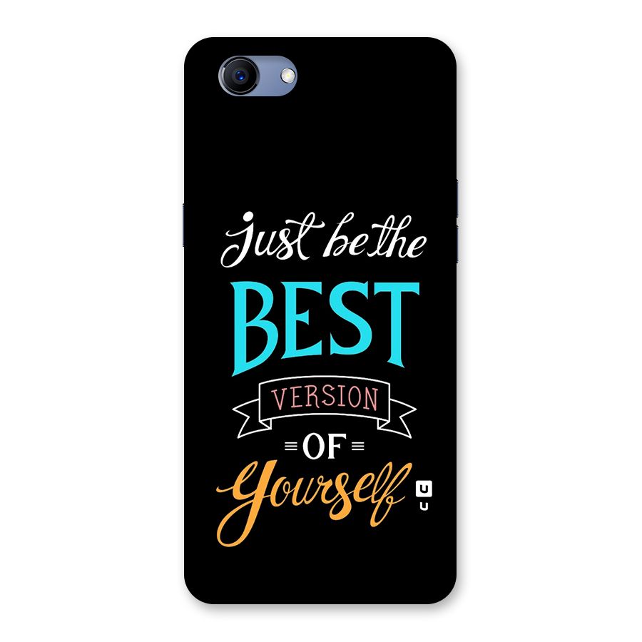 Your Best Version Back Case for Realme 1