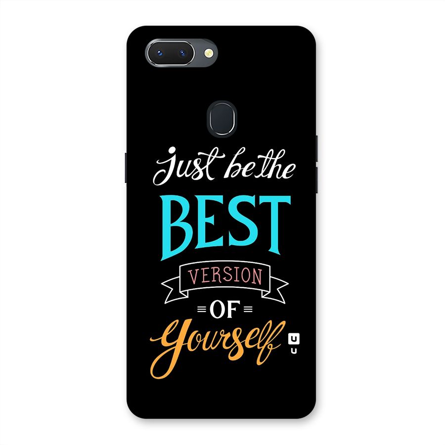 Your Best Version Back Case for Realme 2