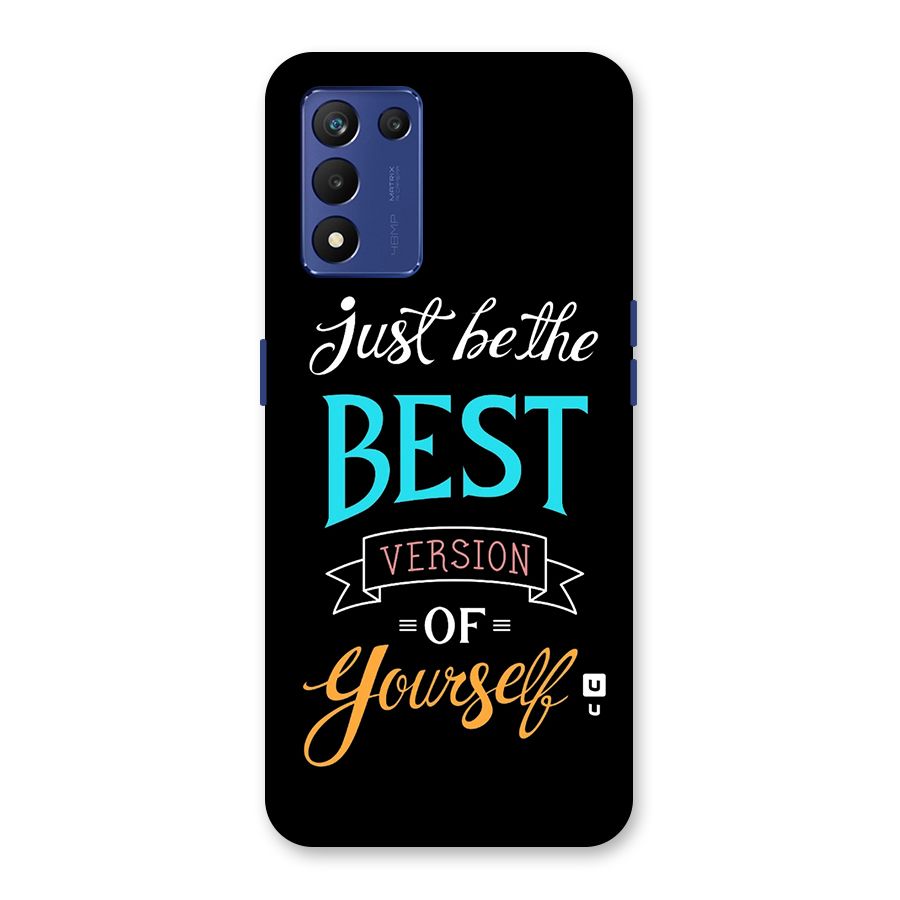 Your Best Version Back Case for Realme 9 5G Speed