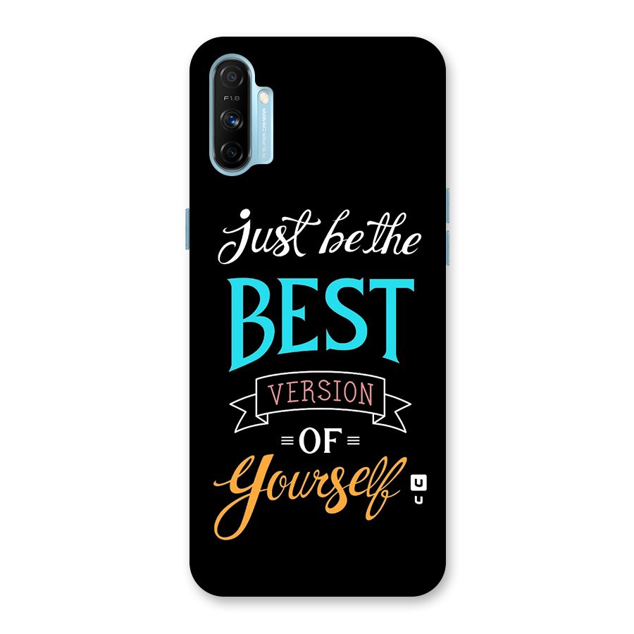 Your Best Version Back Case for Realme Narzo 20A